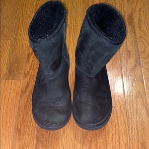 Black Ugg boots